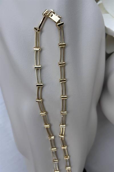 VİP Taşlı Ataş Kolye