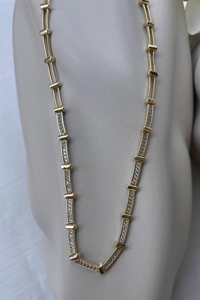 VİP Taşlı Ataş Kolye