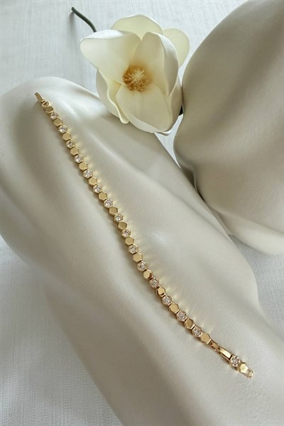 VİP Taşlı Petek Bileklik