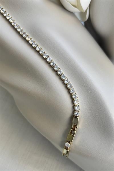 Xuping 14K Kalın Su Yolu Bileklik