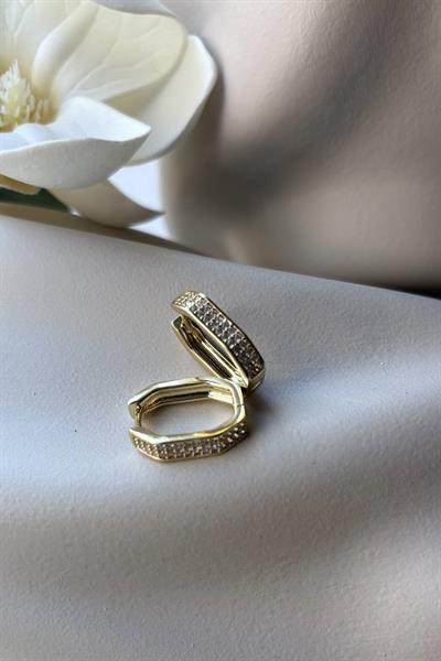 Xuping 14K Zirkon Taşlı Küpe