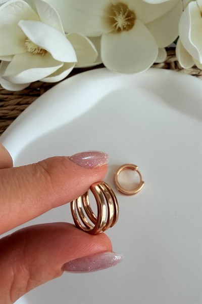 Xuping Rose Stil Küpe