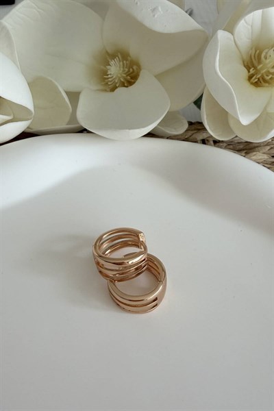 Xuping Rose Stil Küpe