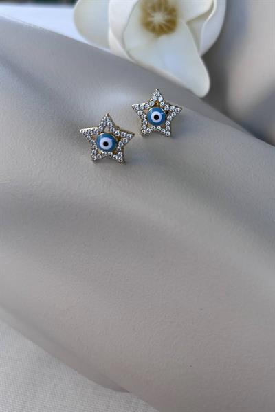 Xuping Yıldız Nazar Küpe