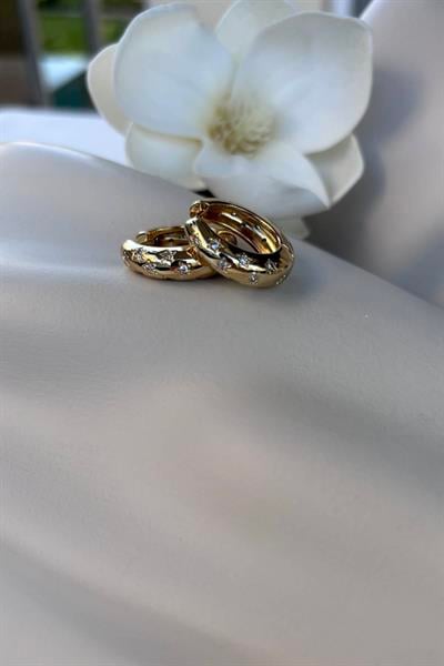 Xuping Yıldız Taşlı Küpe