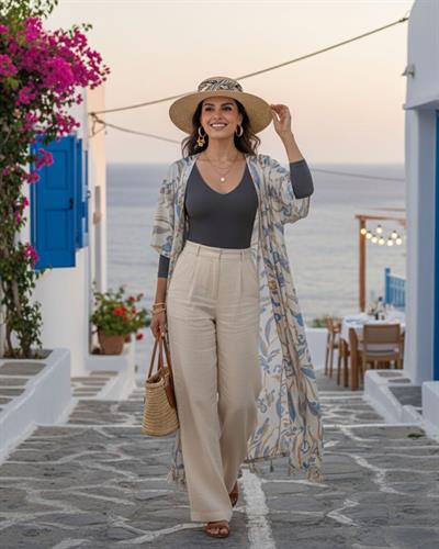 ANTRASİT V YAKA ÇITÇITLI BODYSUİT