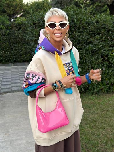 BEJ S.STUDIO CARTOON TASARIM HOODIE