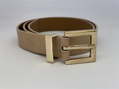 BEJ SUNİ DERİ ESKİTME KEMER