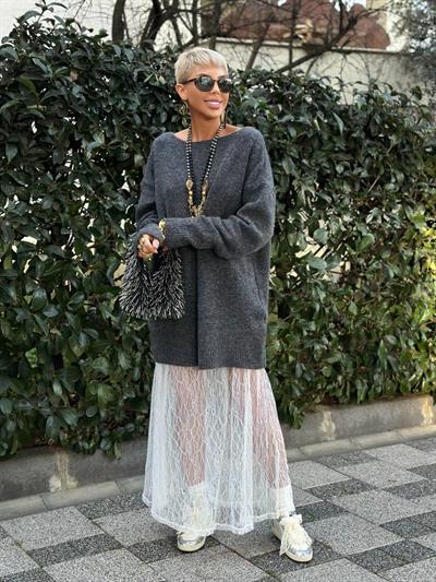 BEYAZ S.STUDIO SOFT TOUCH MAXI DANTEL ETEK