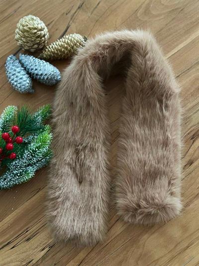 CAMEL MNG MODEL KÜRK BOYUNLUK