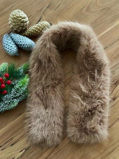 CAMEL MNG MODEL KÜRK BOYUNLUK