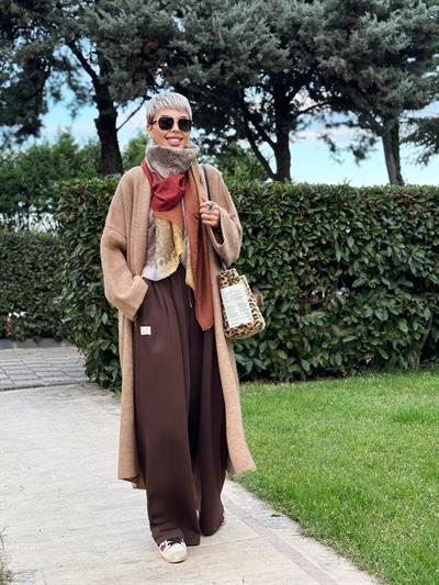 CAMEL SALAŞ UZUN TRİKO HIRKA