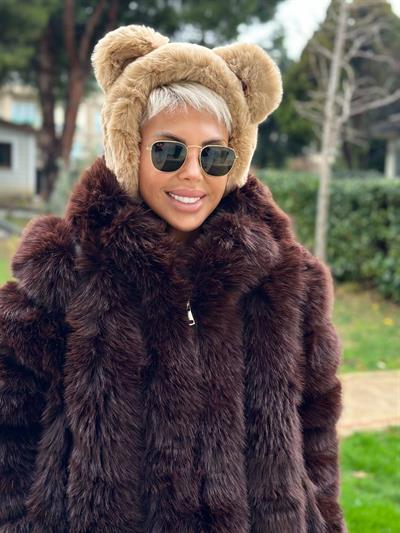 CAMEL AYICIK KULAKLI GENİŞ BANDANA KULAKLIK