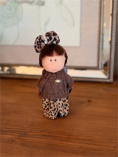 CHARM BEBEK AKSESUAR KAHVE LEOPAR