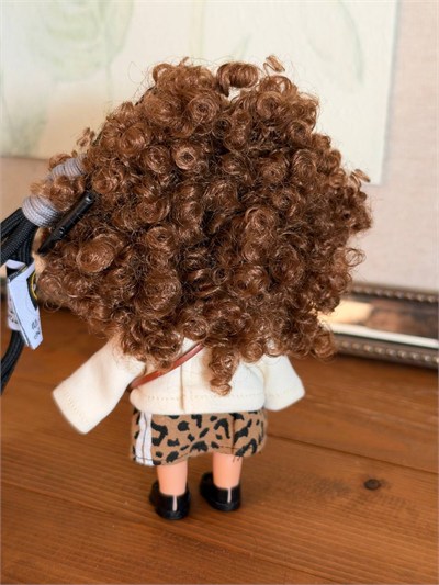 CHARM BEBEK AKSESUAR KAHVE LEOPAR ETEKLİ 