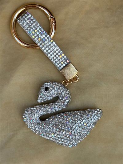 CRYSTAL SWAN  CHARM