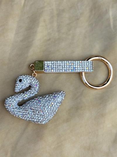 CRYSTAL SWAN  CHARM