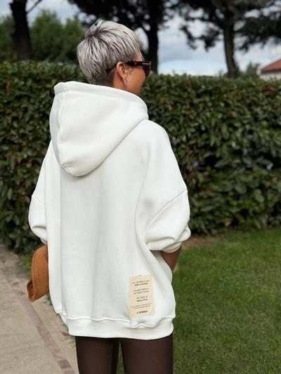 EKRU S.STUDIO PREMIUM OVERSIZE HOODIE