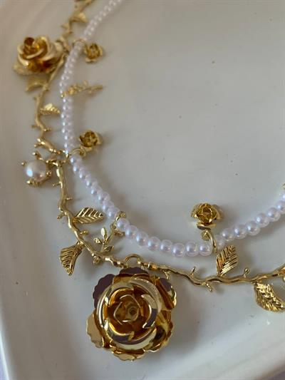 GOLD ETERNAL BLOOM KOLYE 