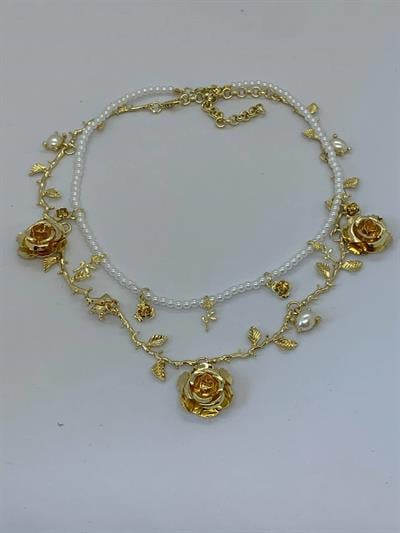 GOLD ETERNAL BLOOM KOLYE 