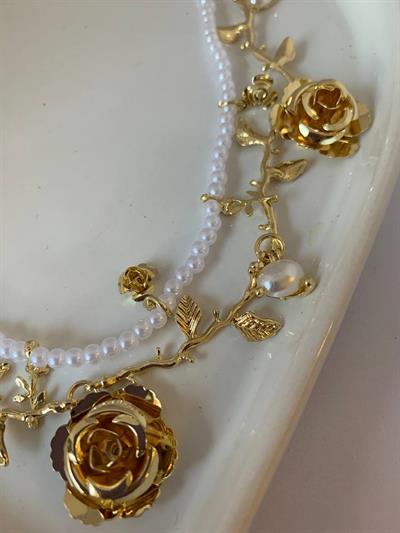 GOLD ETERNAL BLOOM KOLYE 