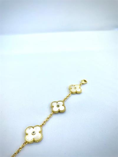 GOLDEN IVORY PETAL BİLEKLİK 