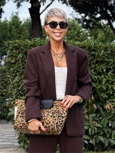 KAHVE CEPLİ ÖRME CEKET