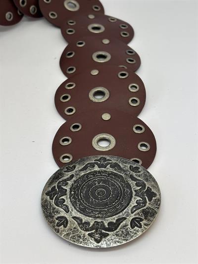 MÜRDÜM METAL TOKALI TROKLU YUVARLAK MODEL KEMER