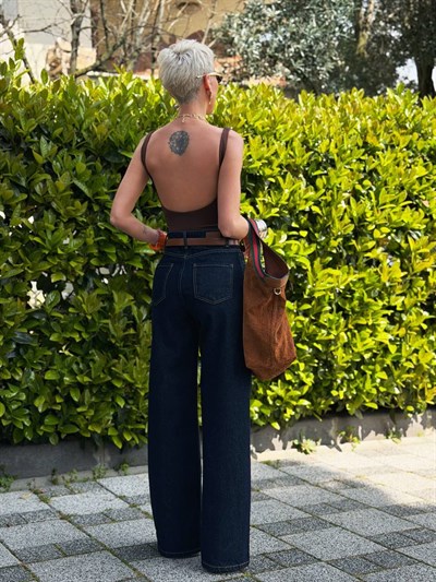 S.STUDIO DİKİŞ DETAY JEAN PANTOLON 