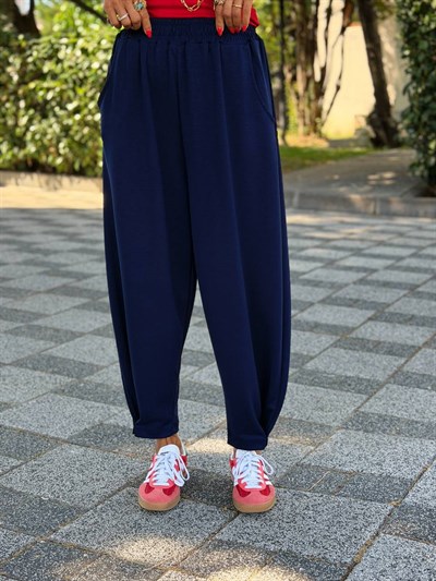 Şalvar Model Modal Pantolon - Lacivert