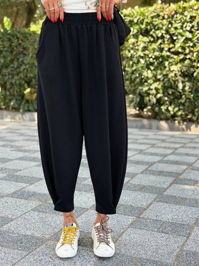 Şalvar Model Modal Pantolon - Kahve