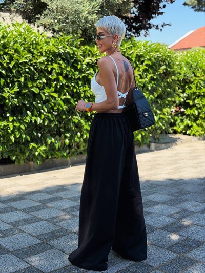 SİYAH S.STUDIO OVERSIZE PREMIUM EŞOFMAN
