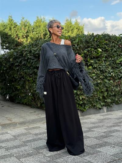 SİYAH S.STUDIO OVERSIZE TASARIM EŞOFMAN