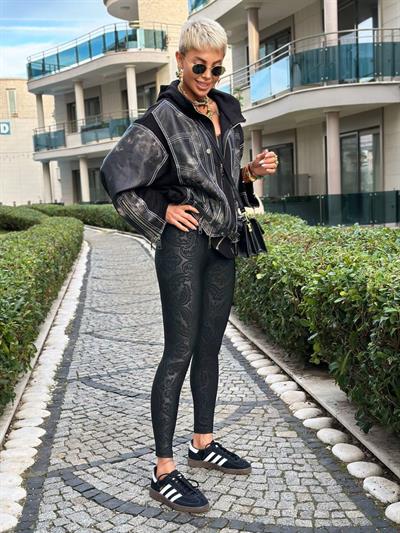 SİYAH ŞEKİLLENDİRİCİ PREMİUM BİLBOA TAYT