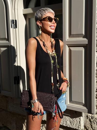 SİYAH S.STUDIO PREMIUM MODAL ATLET