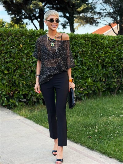 SİYAH ZR MODEL CIGARETTE PANTOLON
