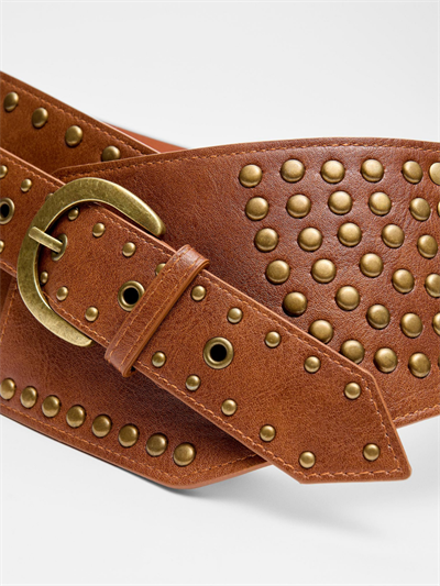 TABA TROKLU ASİMETRİK KALIN KEMER