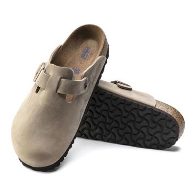 TOBACCO BROWN BOSTON SFB LEOI NUBUK LEATHER