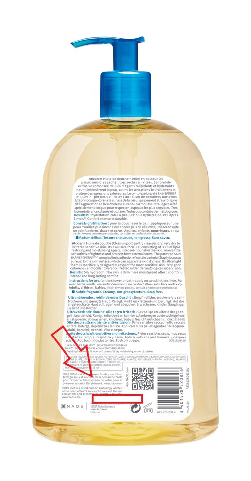 LOT numarası konumu