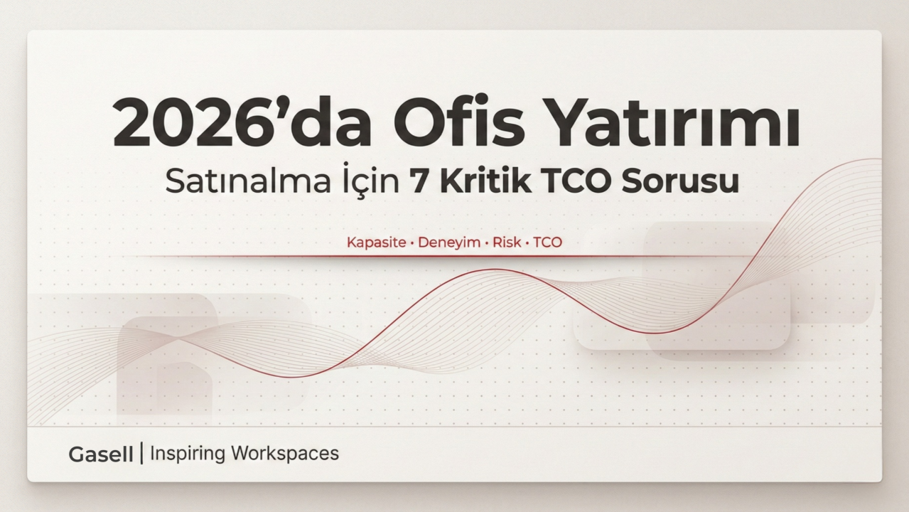 2026 Ofis Yatırımı: Satınalma İçin 7 Kritik TCO Sorusu