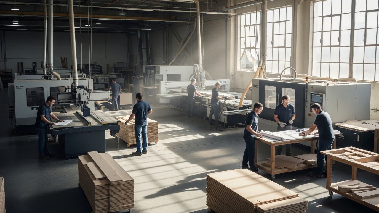 Endüstri 4.0 ile Mobilya Üretimi: Akıllı Fabrika Dönüşüm Rehberi