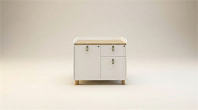 Aura İki Çekmeceli Etajer 80X50