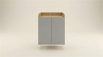 Aura İki Kapaklı Uzun Dolap