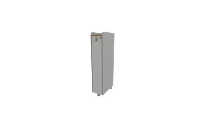 Aura Tekli Elbise Dolabı 25X50X125