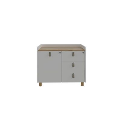 Aura Üç Çekmeceli Etajer