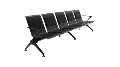 Ferrgio Beşli Kollu Bekleme Koltuğu