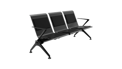 Ferrgio Üçlü Kollu Bekleme Koltuğu