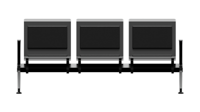 Ferrgio Üçlü Kollu Bekleme Koltuğu