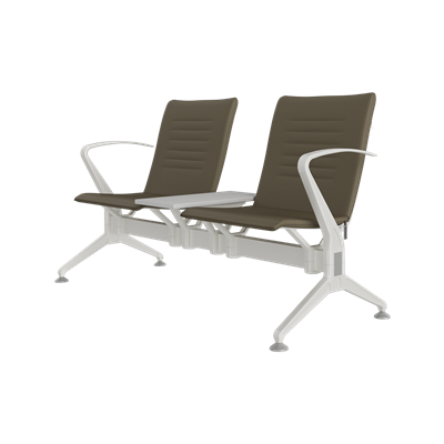 Hub İkili Kollu Orta Sehpalı Bekleme Koltuğu