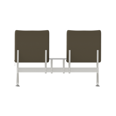 Hub İkili Kolsuz Orta Sehpalı Bekleme Koltuğu